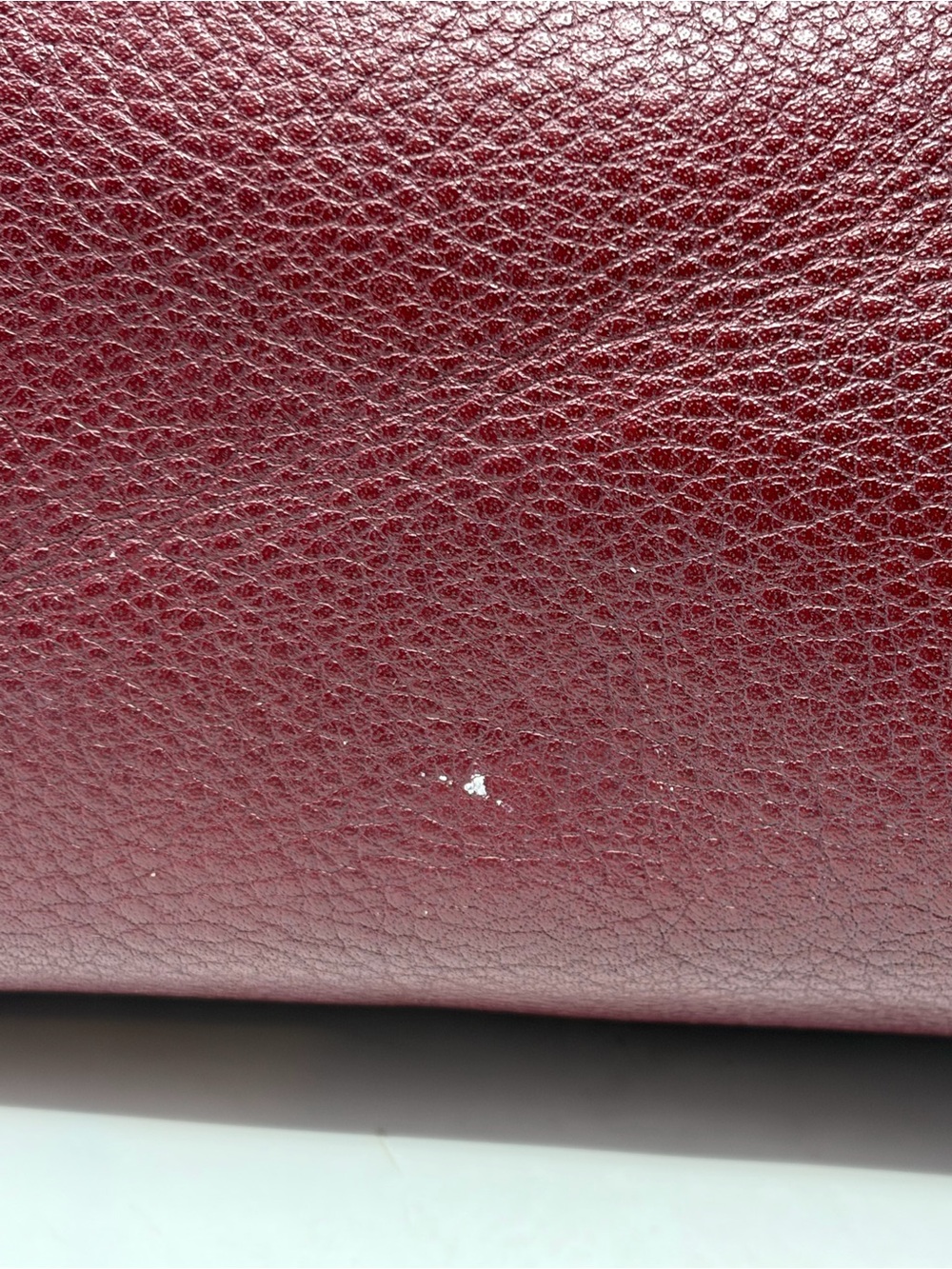 Mulberry Alexa Studded Tassel Satchel Bag Oxblood Burgundy Soft Buffalo Leather - Picture 13 of 16